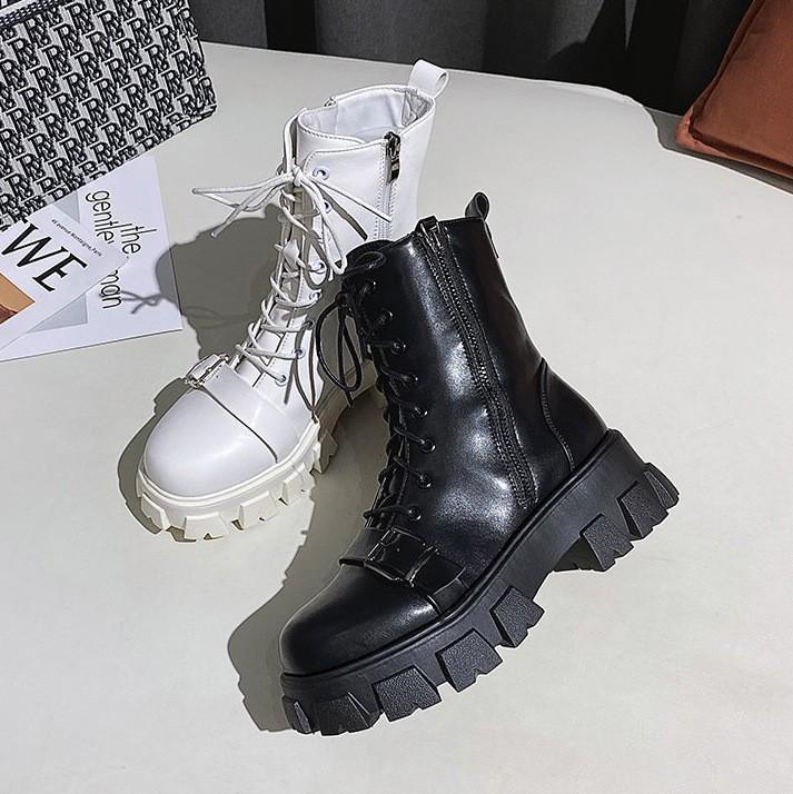 Giày Boots Martin Phong Cách Cổ Điển Hợp Thời Trang Dễ Phối Đồ