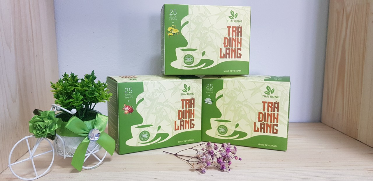 Combo 04 Hộp Trà thảo dược cao cấp Thái Hưng: ĐINH LĂNG