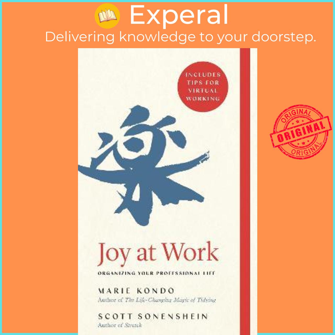 Sách - Joy at Work : Organizing Your Professional Life by Marie Kondo Scott Sonenshein (UK edition, paperback)