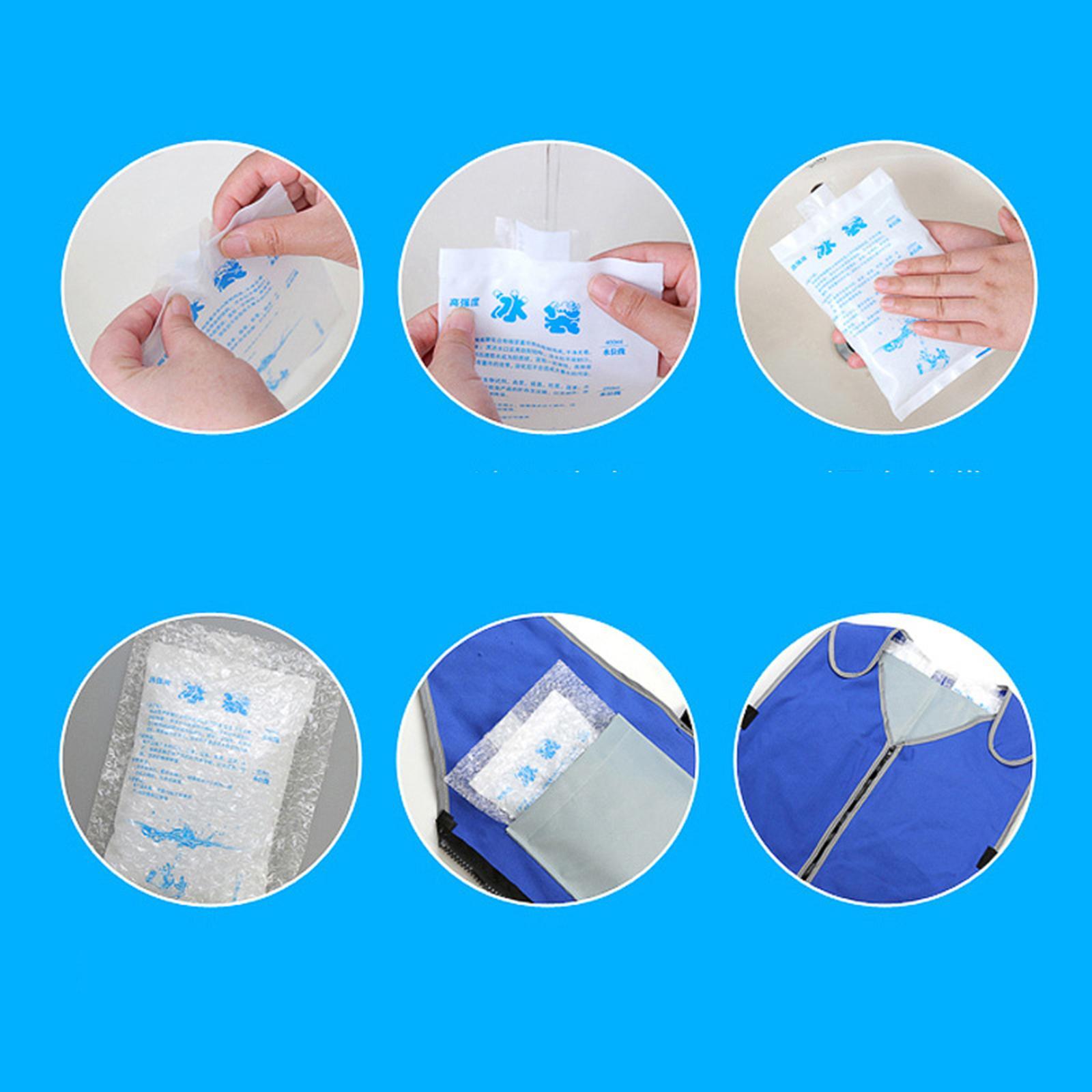 Cooling Vest with Reflective Strip Comfortable Cool Vest for Running Sport Unisex