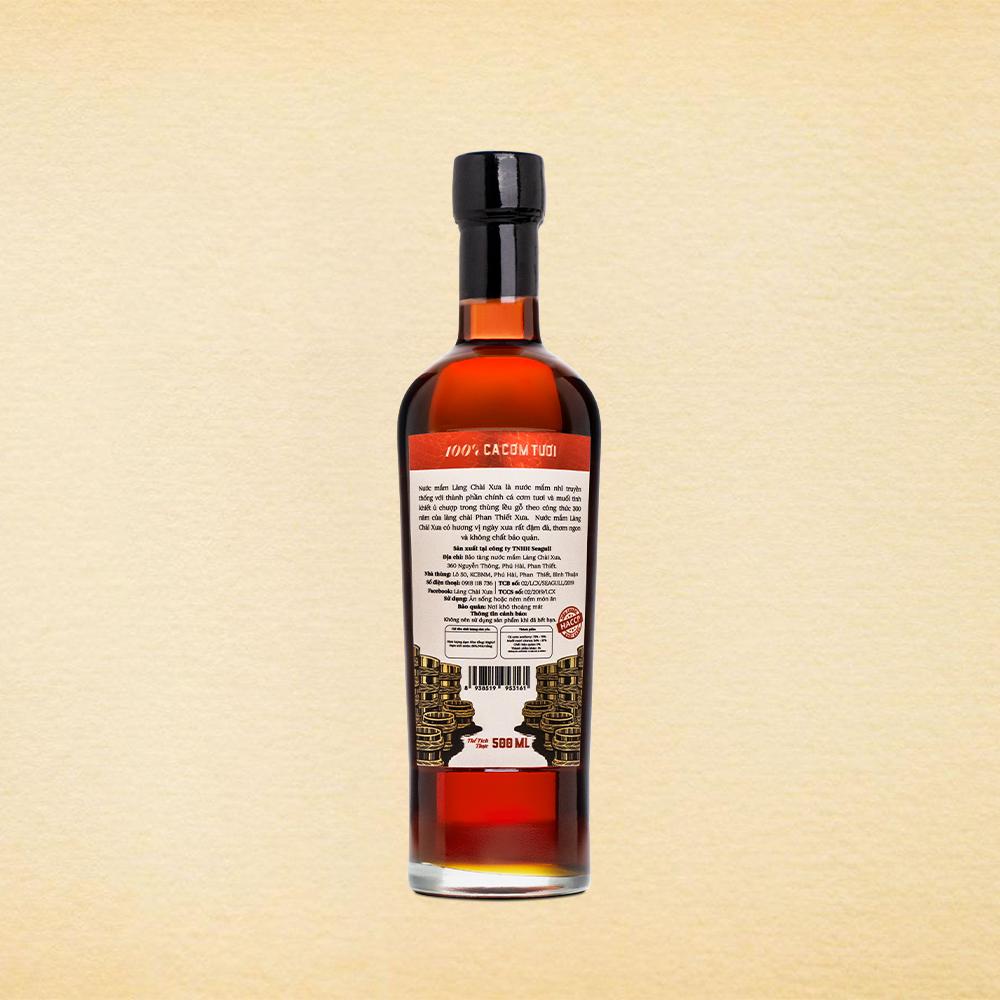 Đặc Sản Phan Thiết - NướC MắM Nhỉ Làng Chài Xưa Truyền Thống Nhãn Đỏ Thùng 6 Chai Thủy Tinh 500Ml Cốt Nhỉ Đặc Biệt Vị Đậm Đà Gu Ông Bà Xưa Nước Mắm Nguyên Chất Sạch Nước Mắm Nhĩ Từ Thùng Lều Gỗ 100% Cá Cơm Tươi Muối Tinh Khiết Không Chất Bảo Quản