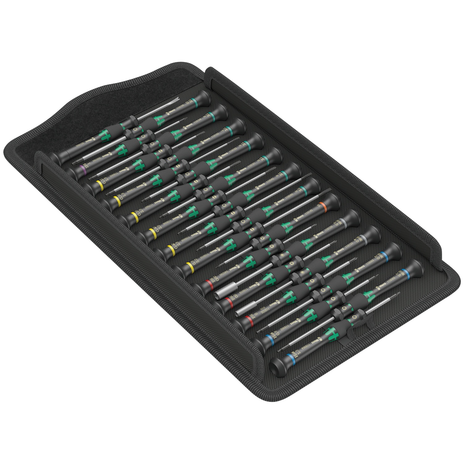 Bộ tua vít điện tử 25 cái Kraftform Micro Big Pack 1 Screwdriver set for electronic applications Wera 05134000001