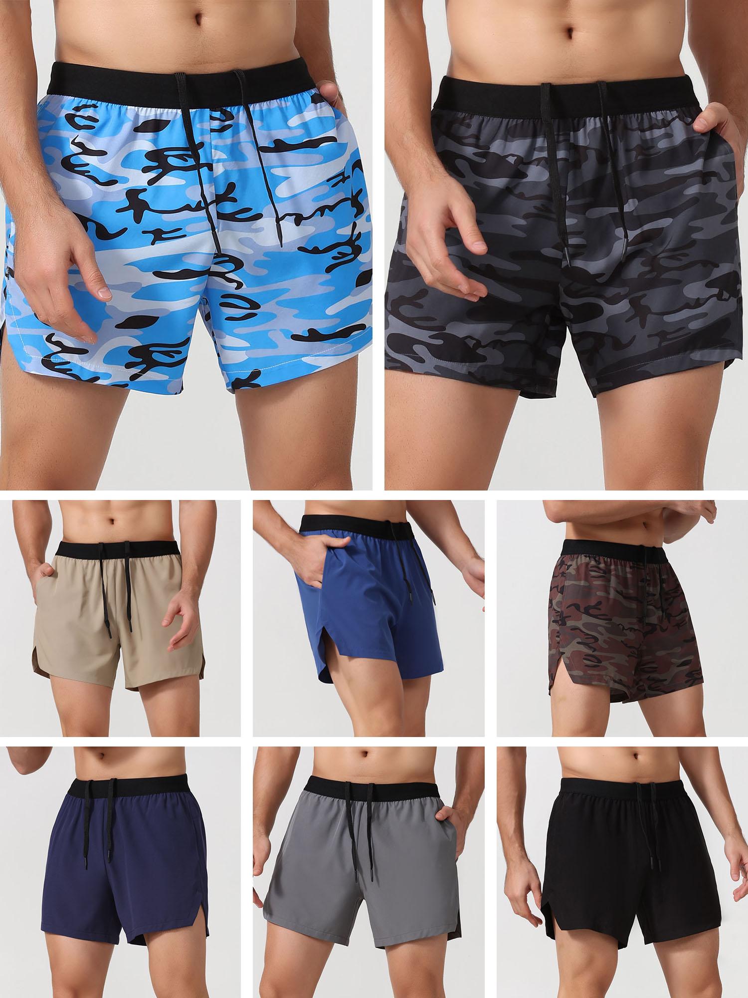 Quần Short Nam Thể Thao Có Túi Khô Nhanh