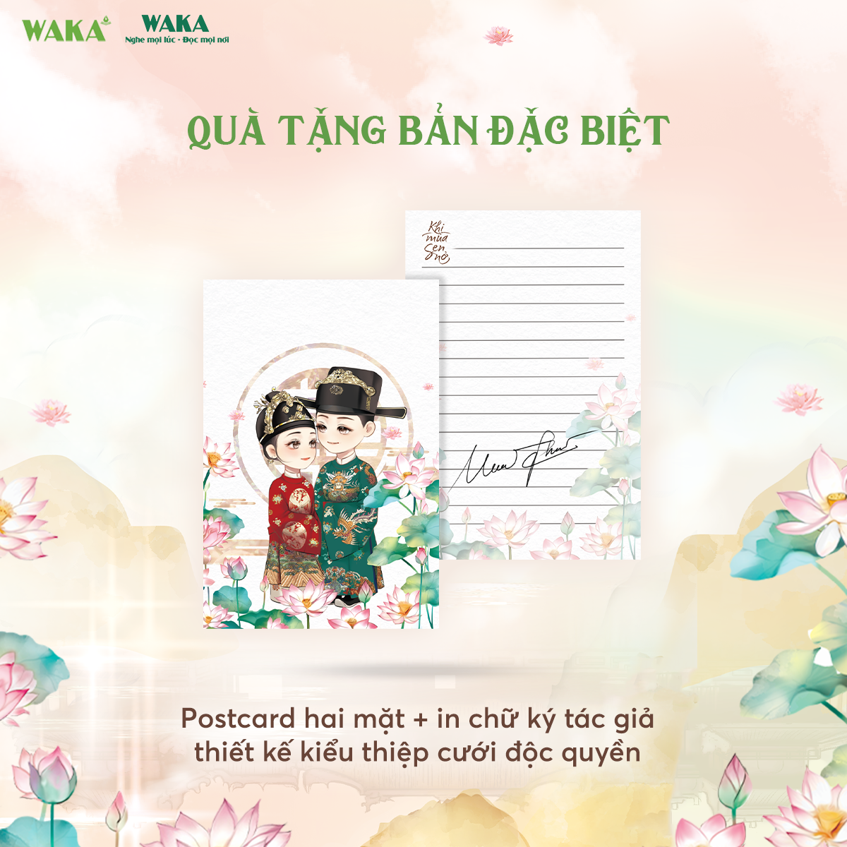 Sách - Khi mùa sen nở bản đặc biệt