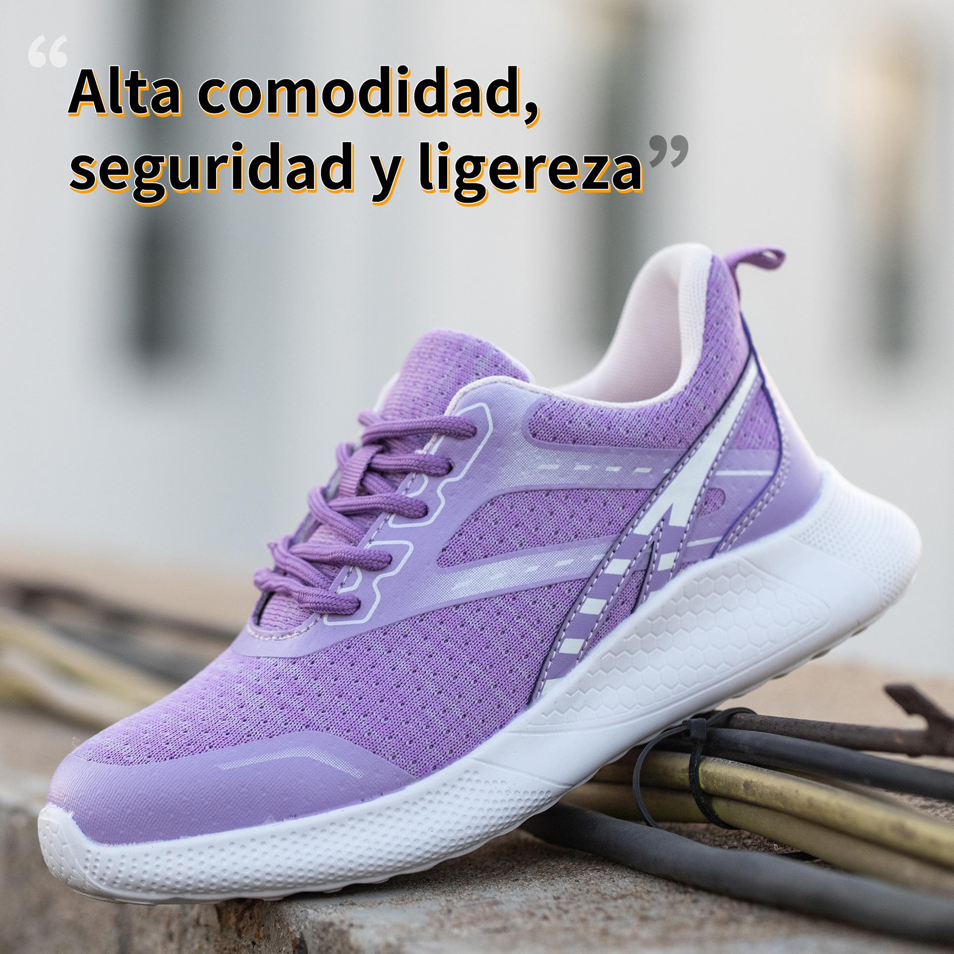 Giày bảo hộ lao động công nghiệp ngoài trời trọng lượng nhẹ cho nam và nữ, giày bảo hộ mũi thép bảo vệ chống va đập chống đâm xuyên