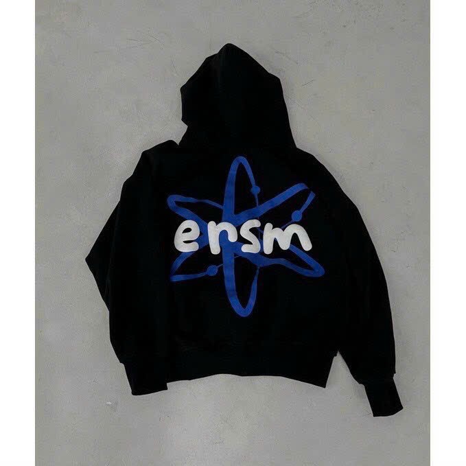 Áo hoodie có nón ERSM , Áo khoác Hoodie Super Sweer Nam Nữ form rộng tay bồng kiểu dáng vintage cá tính Ulzzang,Áo hoodie cặp đôi có nón ERSM