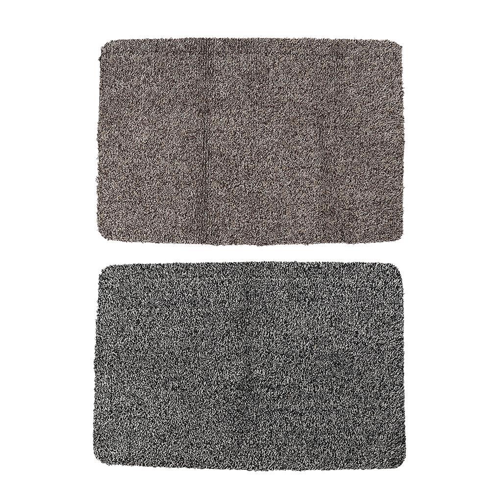 Pet Dog Cat Blanket Clean Suction Carpet Superfine Fiber PVC Dark Grey