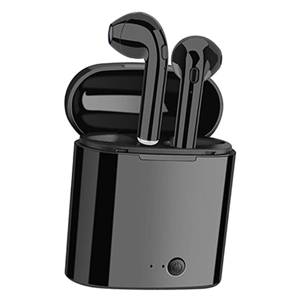 Black Wireless Bluetooth Headset Headphone Universal