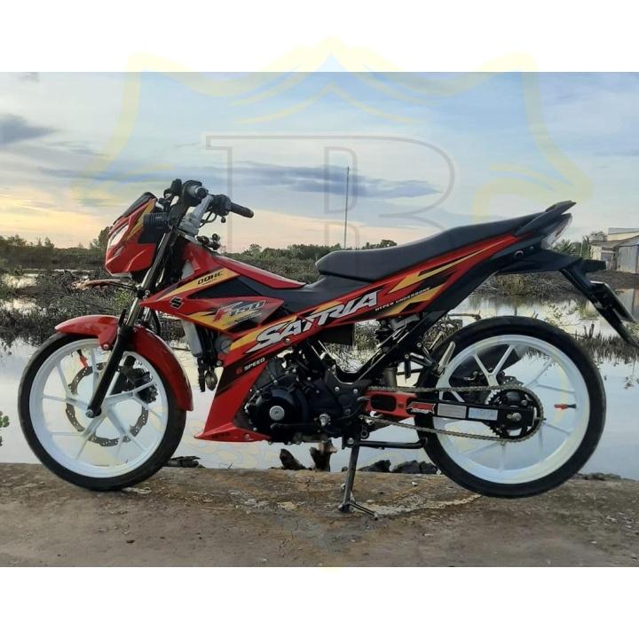 Tem rời satria fi đỏ vàng