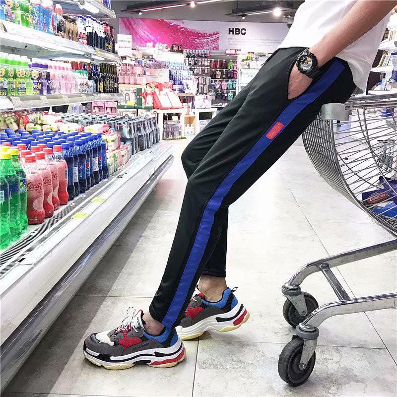 Quần dài thể thao ống rộng thời trang mùa hè dành cho nam