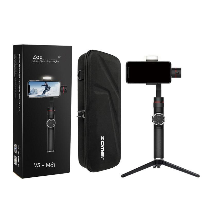 Ưu đãi đặc biệt Bộ ổn định điện thoại di động Zhuomei V5 ba trục gimbal chống rung Selfie video ảnh thể thao ngoài trời