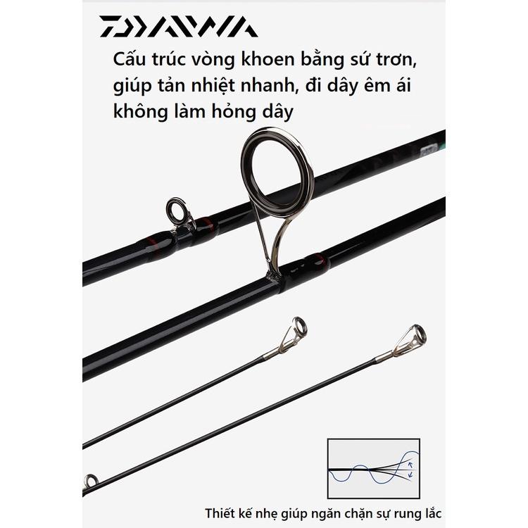 Cần Câu Máy Chính Hãng DAIWA CM04 Trọng Lượng Siêu Nhẹ Chuyên Câu Lure - Sanami Fishing