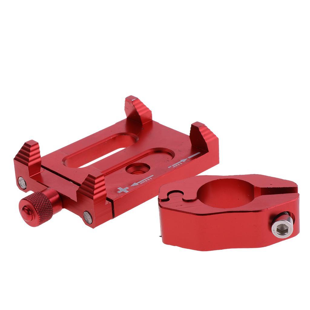 Motorcycle   Phone Holder, Aluminum Adjustable Phone Mount, Bike Handlebar  Phone Holder For