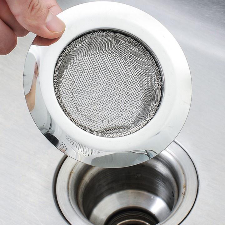 Lưới Inox Lọc Rác, Lưới Lọc Rác Bồn Rửa Chống Tắc Nghẽn Không Gỉ
