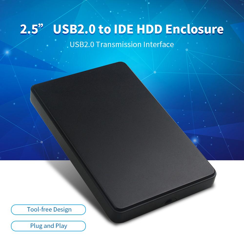 Hộp đựng đĩa cứng 2.5 '' IDE USB2.0 đến IDE