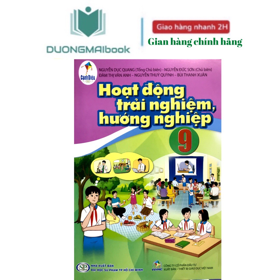 Sách - Hoạt động trải nghiệm, hướng nghiệp 9 Cánh Diều (bán kèm 1 thước kẻ)