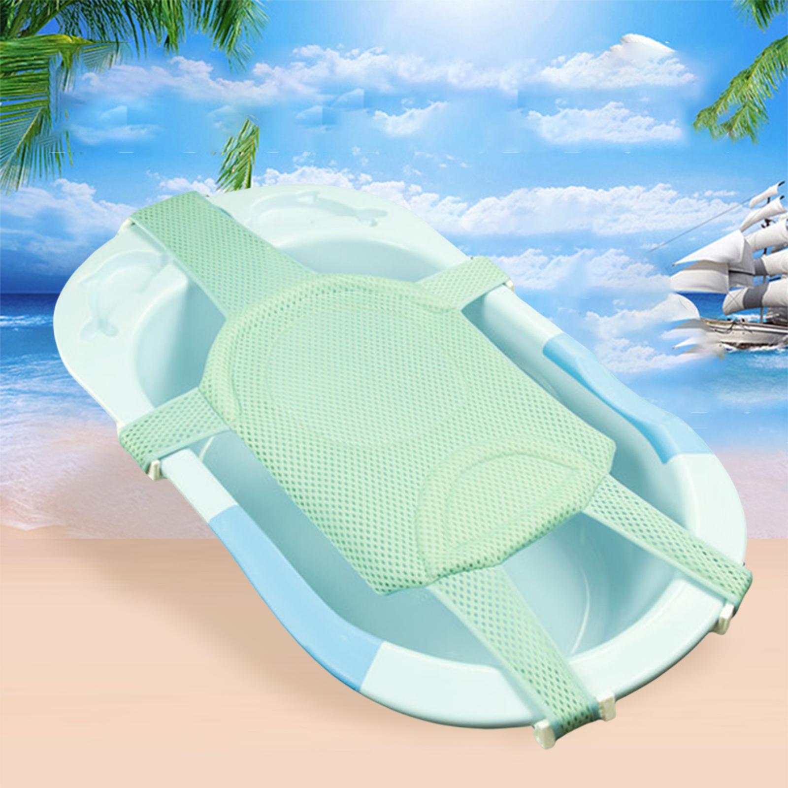 Bath Seat Support Cushion Mat Bathing Accessories for Bath Tub Kids