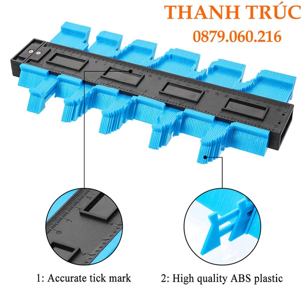 Thước sao chép hình dạng đa năng 25cm - 250mm