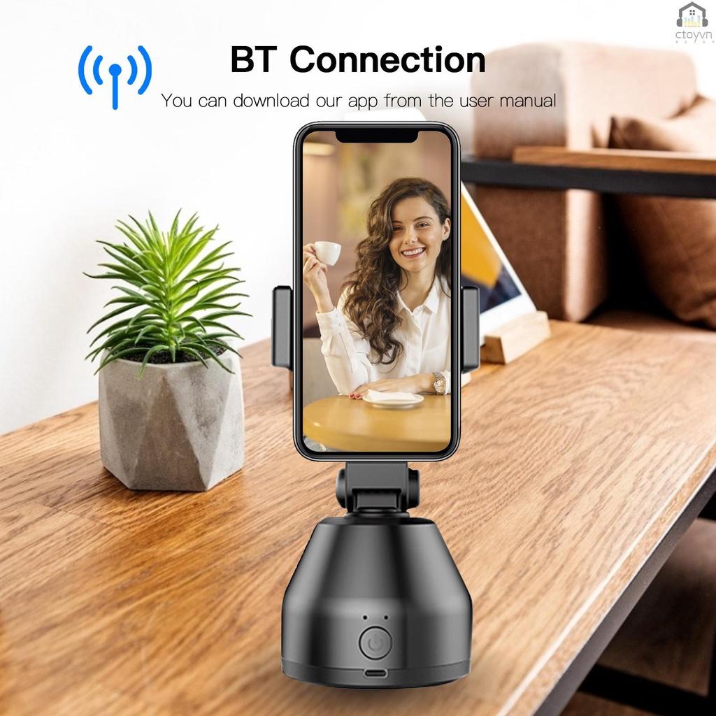 Giá đỡ điện thoại thông minh kết nối bluetooth không dây xoay 360 độ