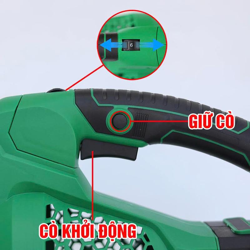 Máy Thổi Bụi, Thổi Lá Workfix - WF-TL680M - Công Suất Lớn, 6 Cấp Tốc Độ, Cấp Gió - Làm Sạch sân vườn nhà cửa - Chân Phổ Thông