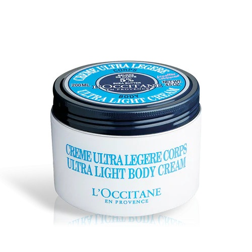 Kem dưỡng thể siêu mỏng nhẹ L'Occitane Ultra Light Body Cream 200ml