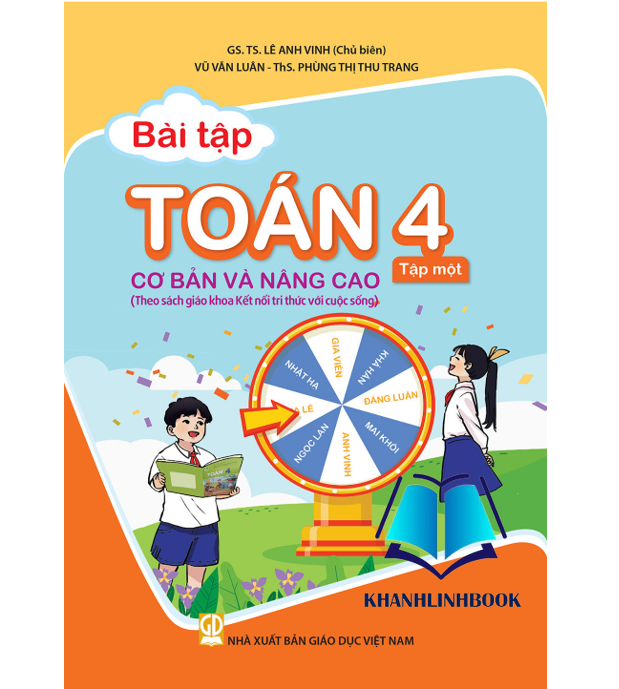 Sách - Bài tập toán 4 cơ bản và nâng cao - tập 1
