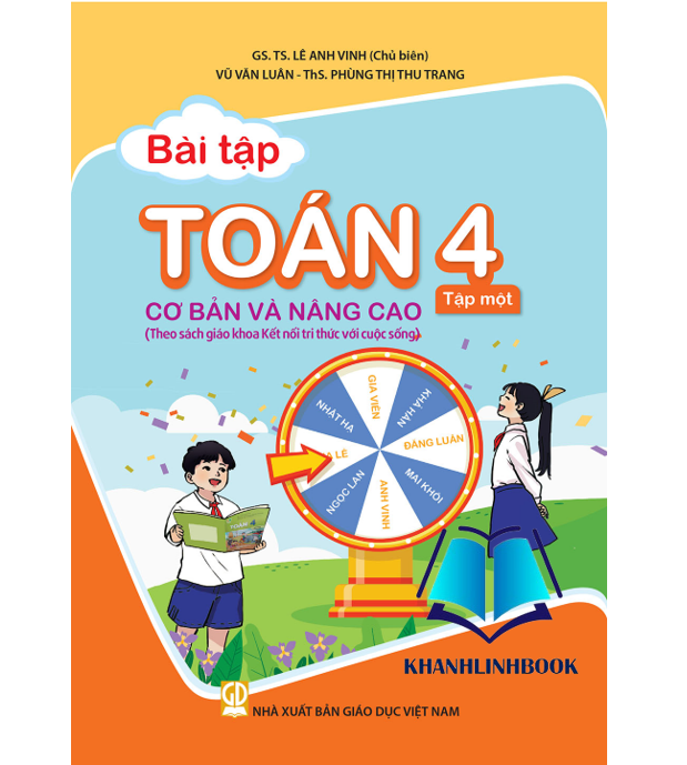 Sách - Bài tập toán 4 cơ bản và nâng cao - tập 1 ( kết nối )