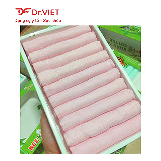 Khăn sữa sợi tre Bee Kids chính hãng thương hiệu Beevn - Khăn em bé mềm mịn, kháng khuẩn an toàn cho trẻ