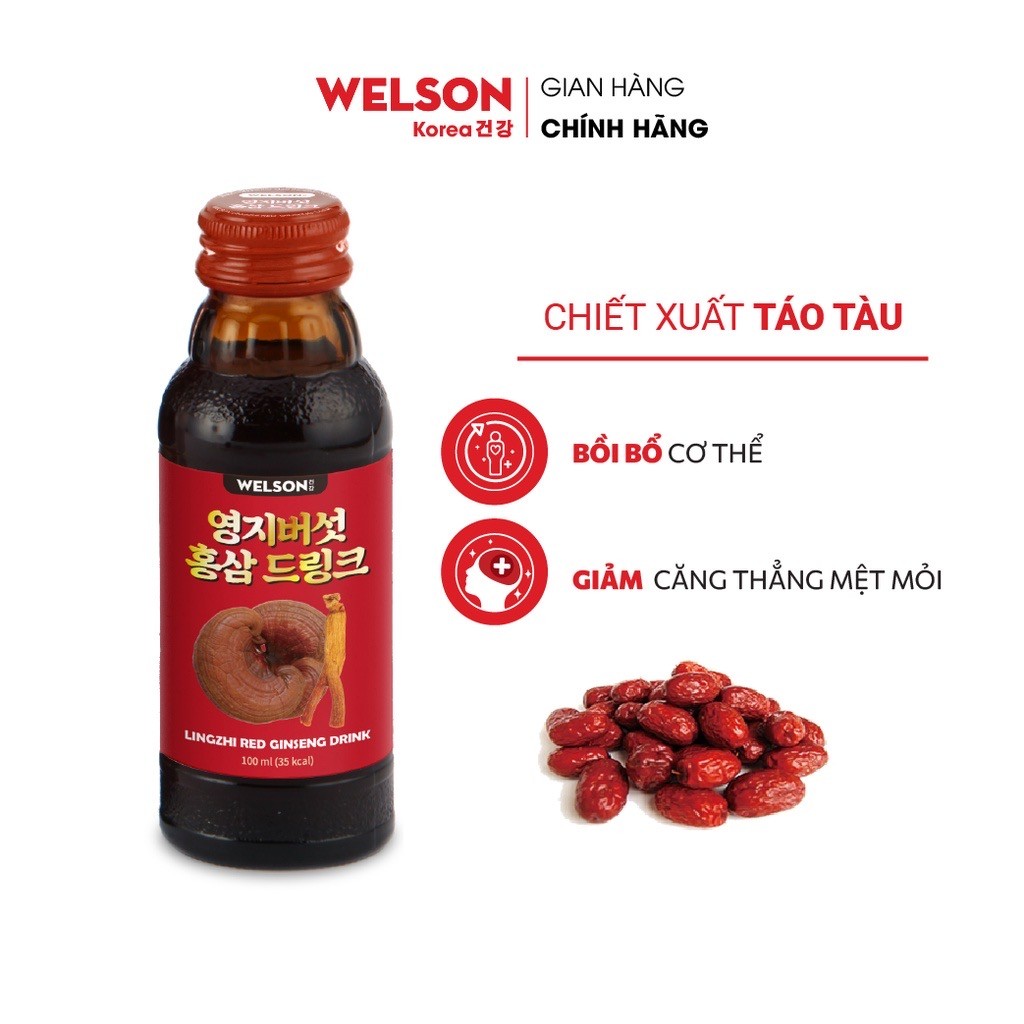 Combo 3 Hộp Quà Biếu Cao Cấp Tăng Cường Sức Khoẻ Welson Cordyceps 75ml & Welson Lingzhi 100ml