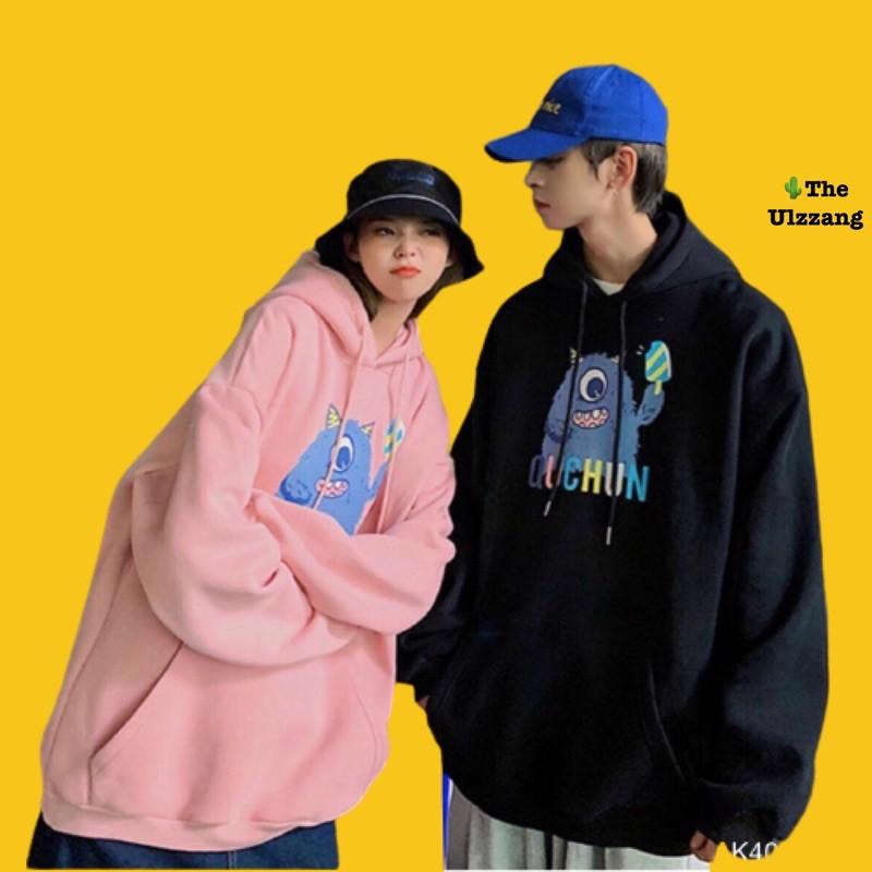 Áo Hoodie Nam Nữ Nỉ Bông Dày Dặn Hàng QC Áo Khoác Hoodie Nỉ Couple Nam Nữ Đôi SWEATER NAM NỮ in QCHUN