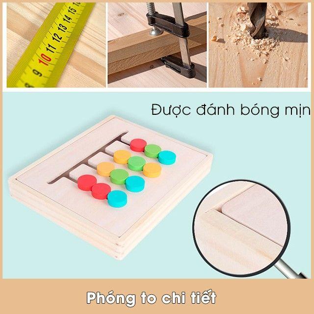 Trò chơi toán học 4 màu có đồng hồ - Four color game