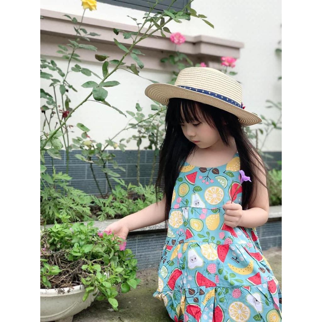 Váy hai dây lanh