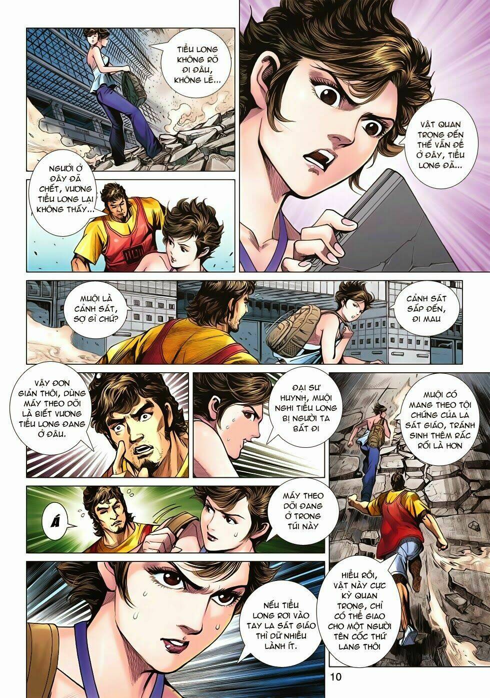 tân tác long hổ môn chapter 633 10