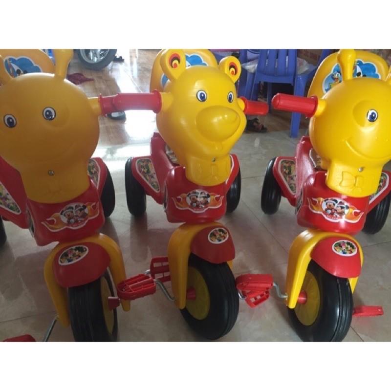 Xe đạp 3 bánh có đệm lót hình con gấu
