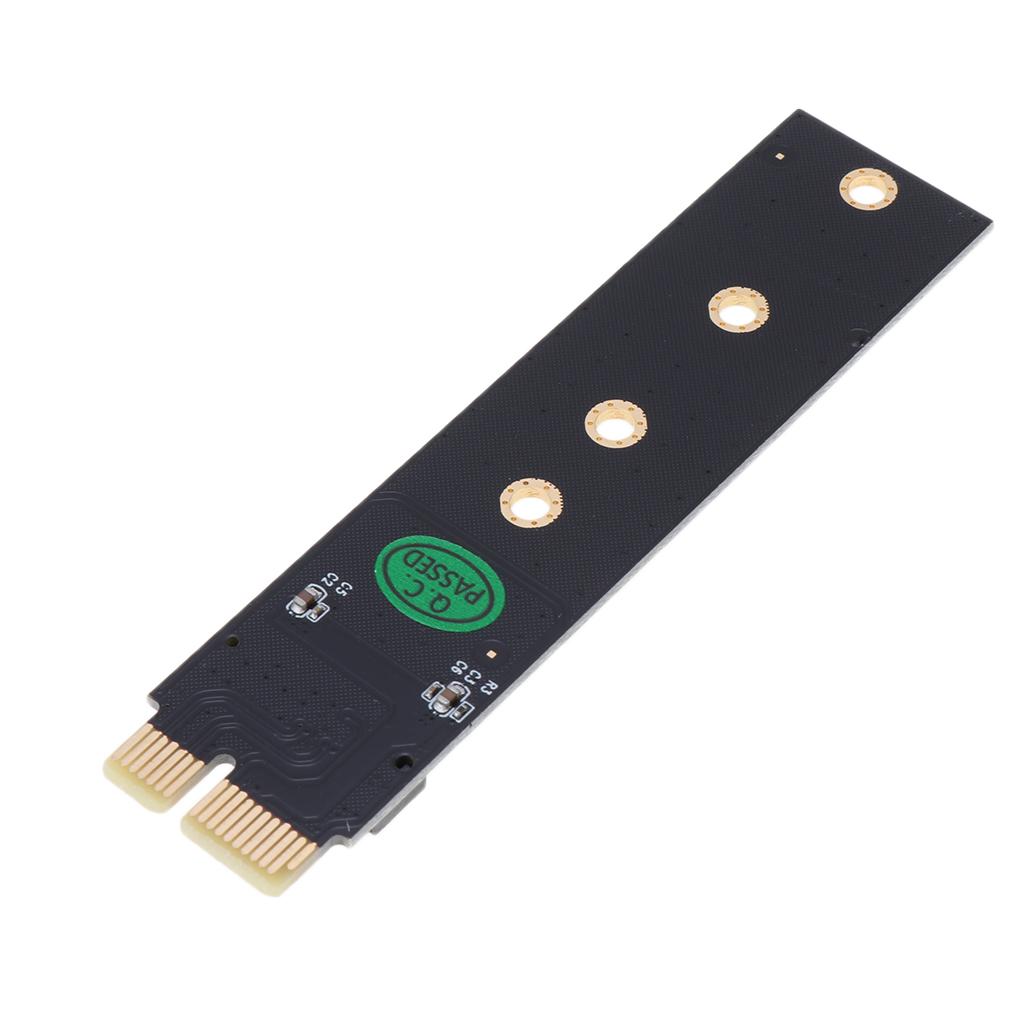 2xM.2  to PCI-E X1 SSD Adapter Expansion Card M-Key