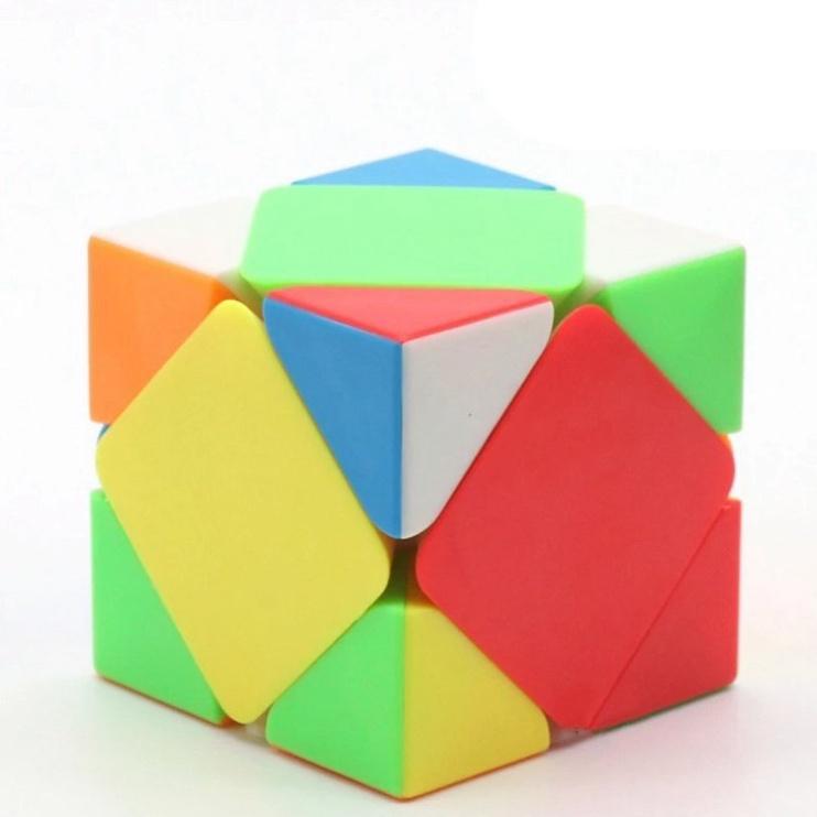 RUBIK BIẾN THỂ VUÔNG Rubik Skewb Stickerless MoYu - Rubic Biến Thể Skewb trơn