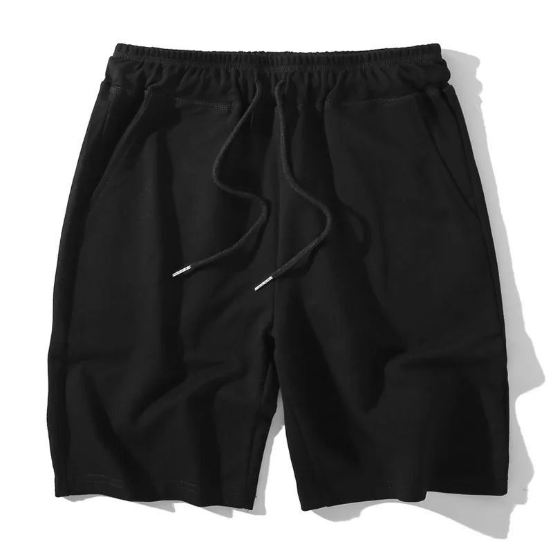 Hình ảnh Quần shorts thể thao nam dạng sọt sport đùi chất thun lạnh 4 chiều cao cấp phù hợp tập gym hay mặc nhà có màu trắng và đen DUI-P101