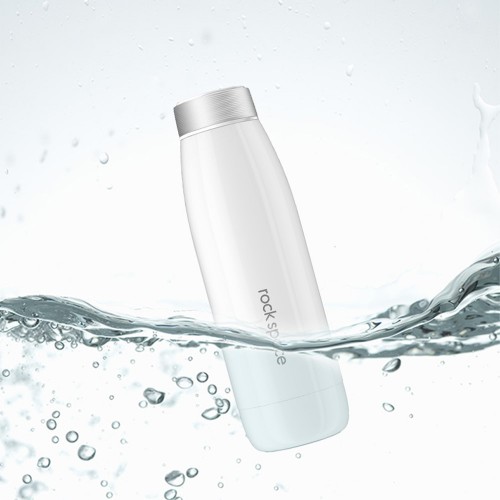 Bình giữ nhiệt cao cấp Rock Smart Vacuum Bottle S1600 (420 ml) - Inox 304 - Nút bấm điều chỉnh 3 chế độ Lạnh - Ấm - Nóng
