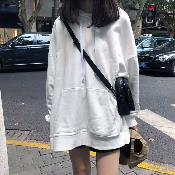 Áo Khoác Hoodie Dài Tay Thời Trang Cho Nữ