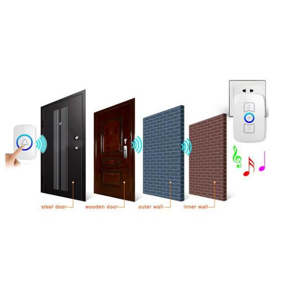 Chuông cửa không dây SmartZ M525 có thể kết hợp cảm biến báo trộm