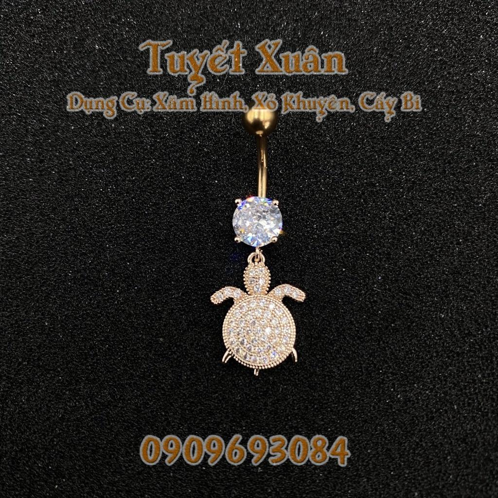 Khuyên rốn động vật chất liệu titan không kích ứng không hoen rỉ thời trang, đẹp sang trọng thời thượng- GRKRDV01