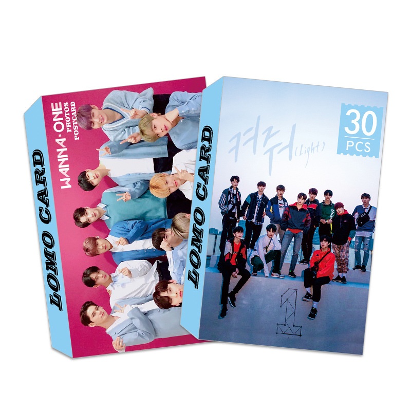 Bộ lomo card WANNA ONE mới