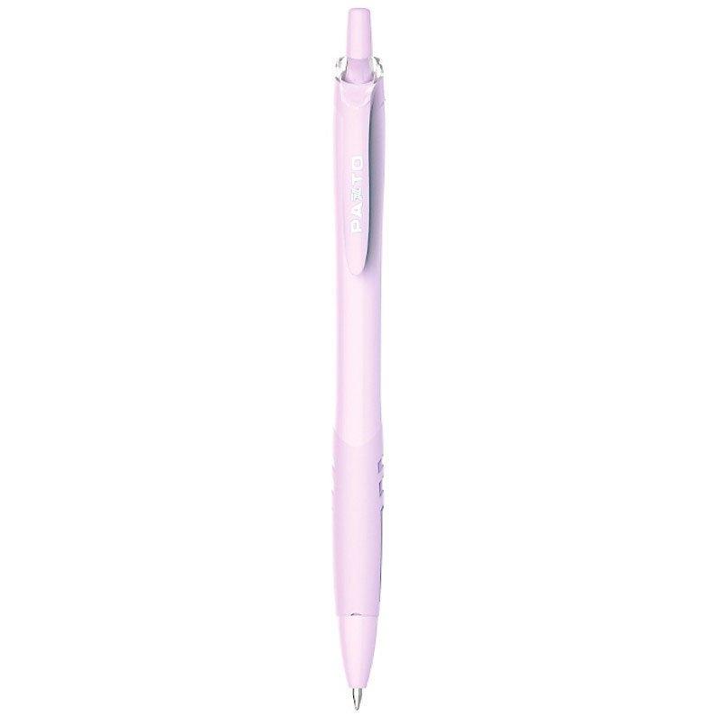 Hộp 5 Bút Gel Bấm 0.6 mm Màu Pastel Pazto - Flexoffice FO-GELB039 - Mực Xanh