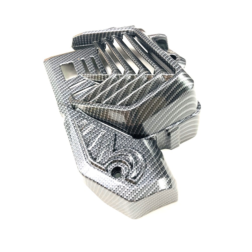 Ốp quạt gió che két nước SH 2020 Carbon