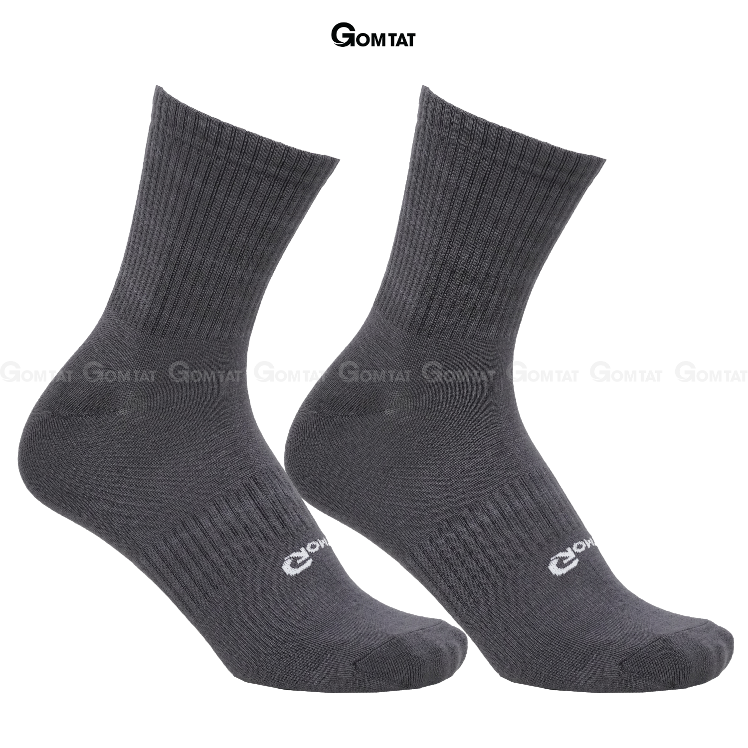 Tất Cổ Cao Sợi Tre Cao Cấp, Vớ Nam Đi Giày Tây Vải Sợi Tre Mềm Mịn, Thoáng Mát - GOMTAT-TRECAO-1DOI