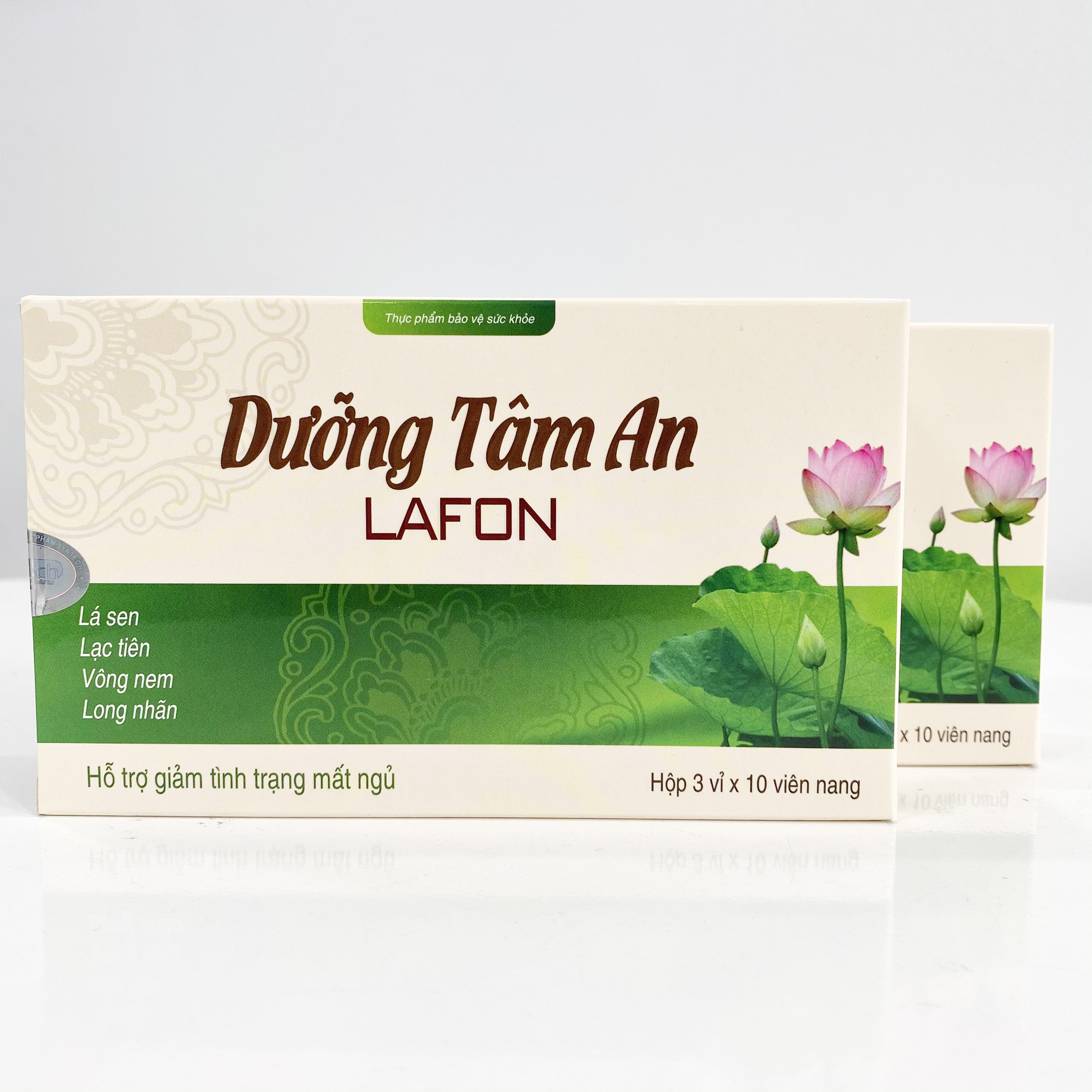 Viên uống hỗ trợ mất ngủ, giúp ngủ ngon và sâu giấc Dưỡng Tâm An Lafon (vỉ 30 viên)