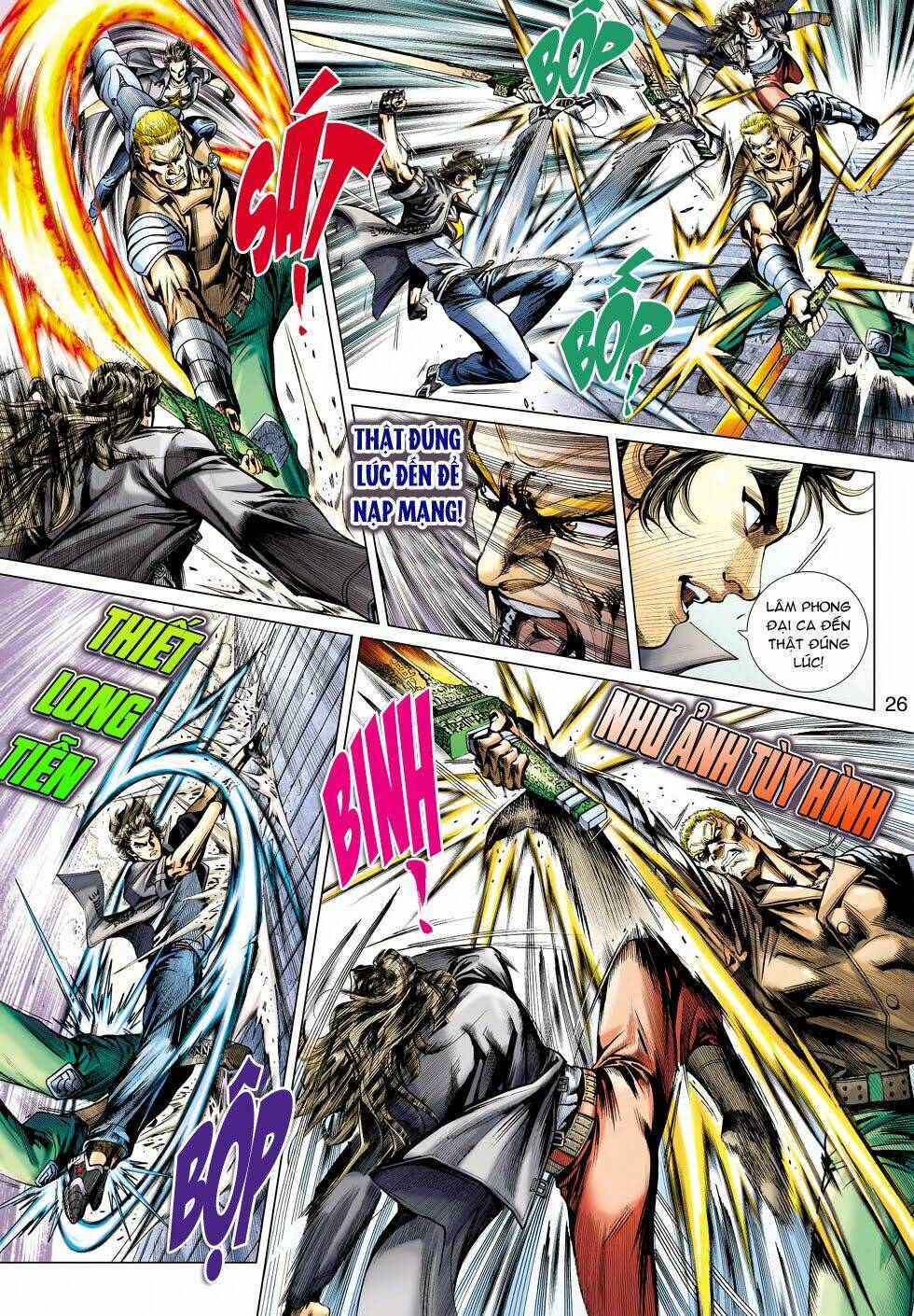 tân tác long hổ môn chapter 480 26