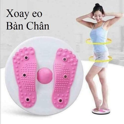 Đĩa xoay eo tập thể dục 360 độ, dụng cụ xoay eo giảm cân tiện lợi