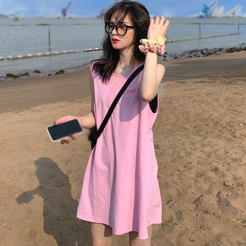 Women's Fashion Letter Sports Leisure Sleeveless Vest