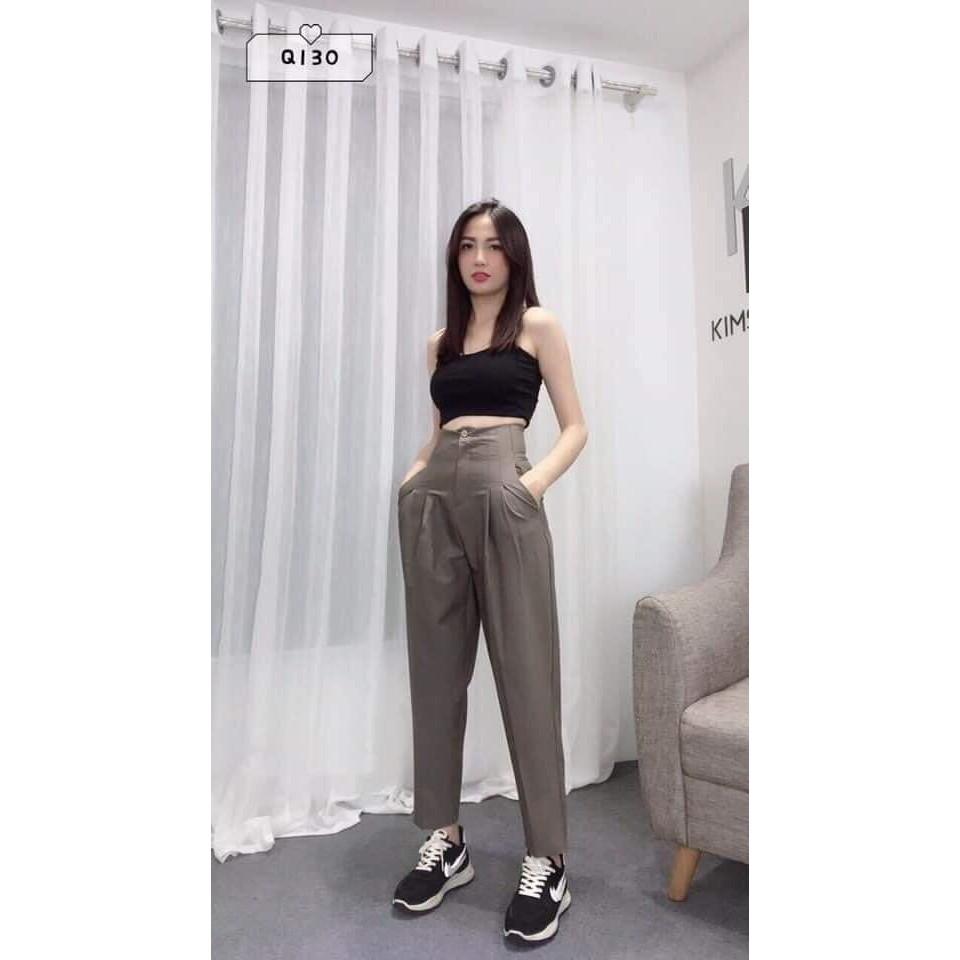 Quần baggy 2 khuy siêu hot